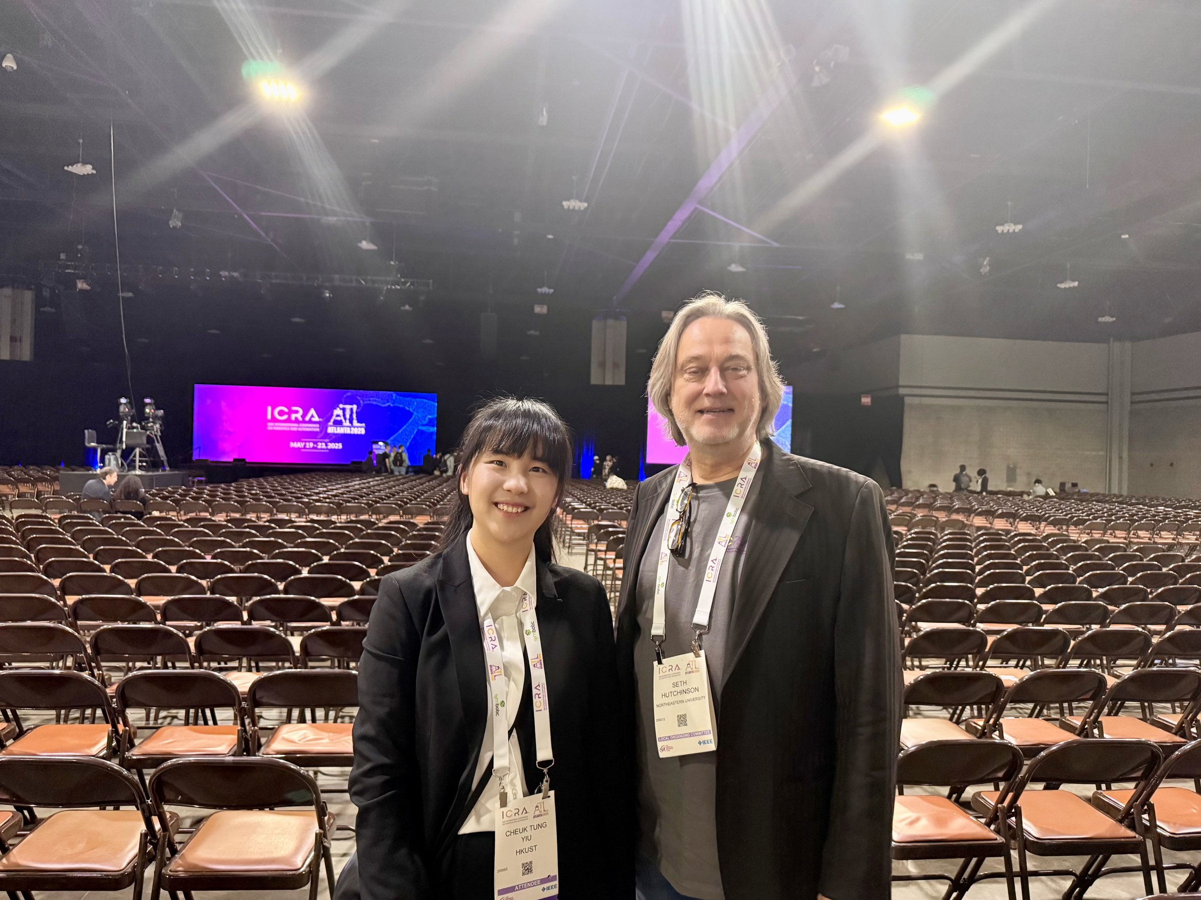 With Prof. Seth Hutchinson, General Chair of ICRA 2025