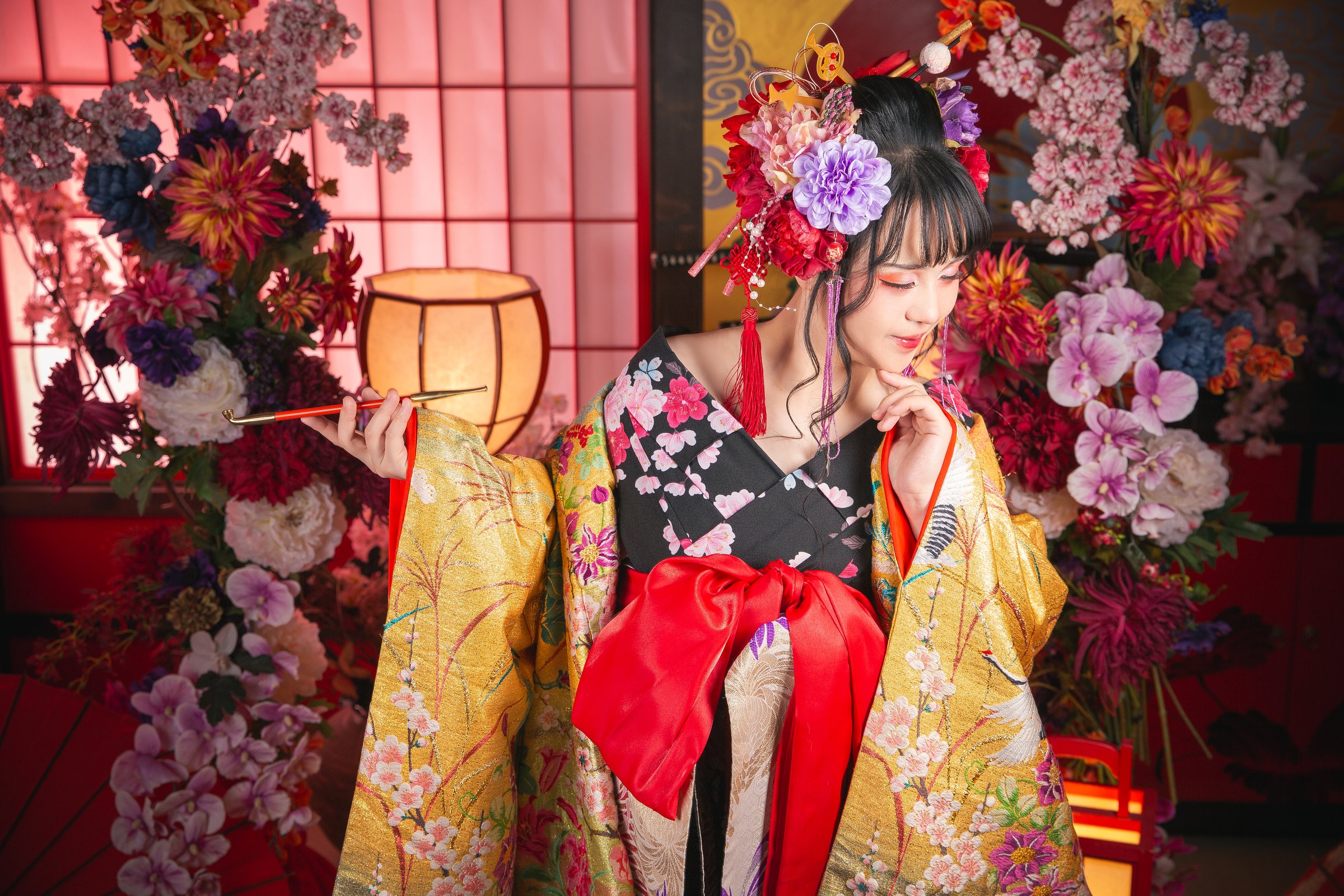 Oiran photoshoot