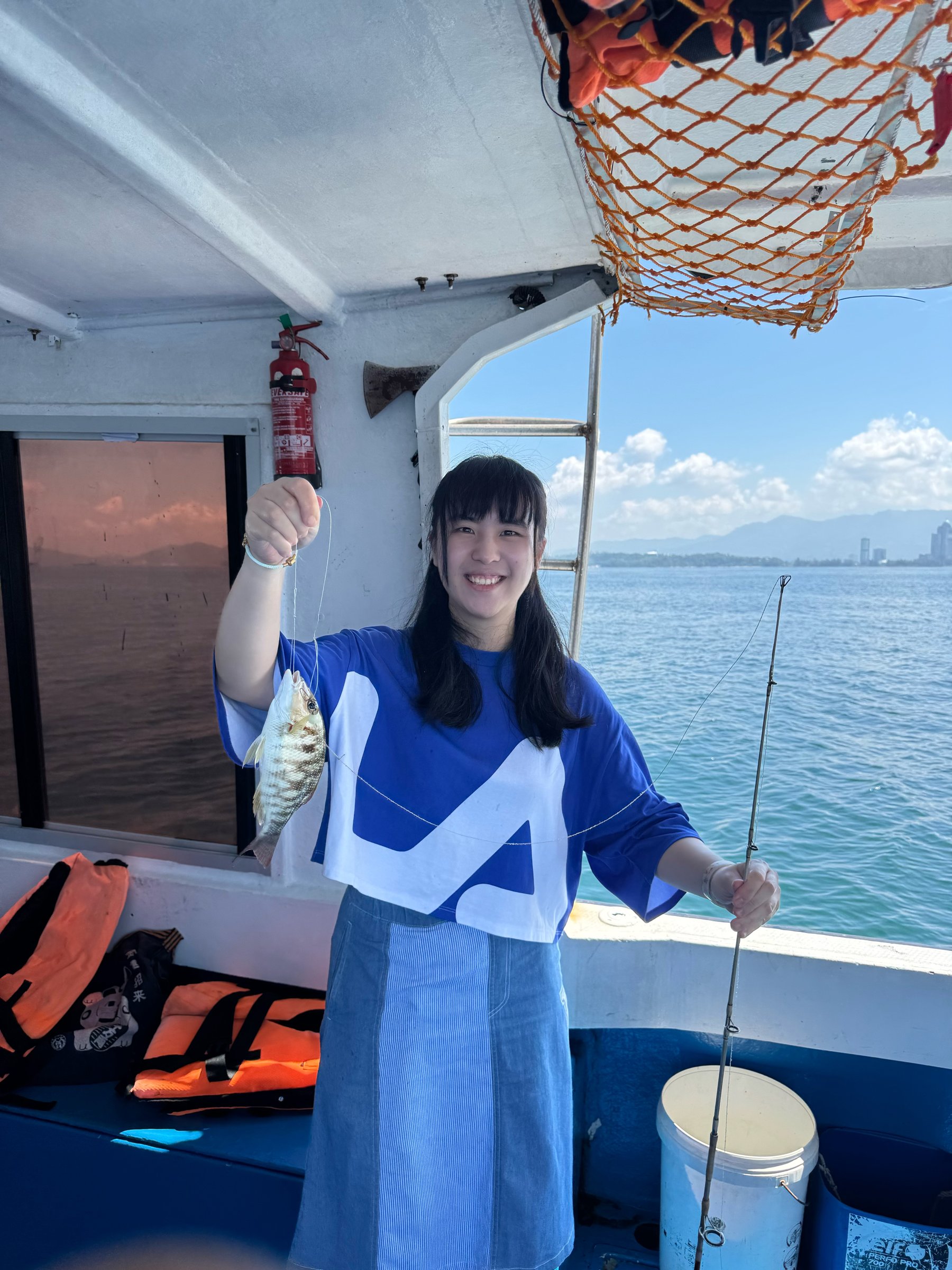My catch on the fishing trip