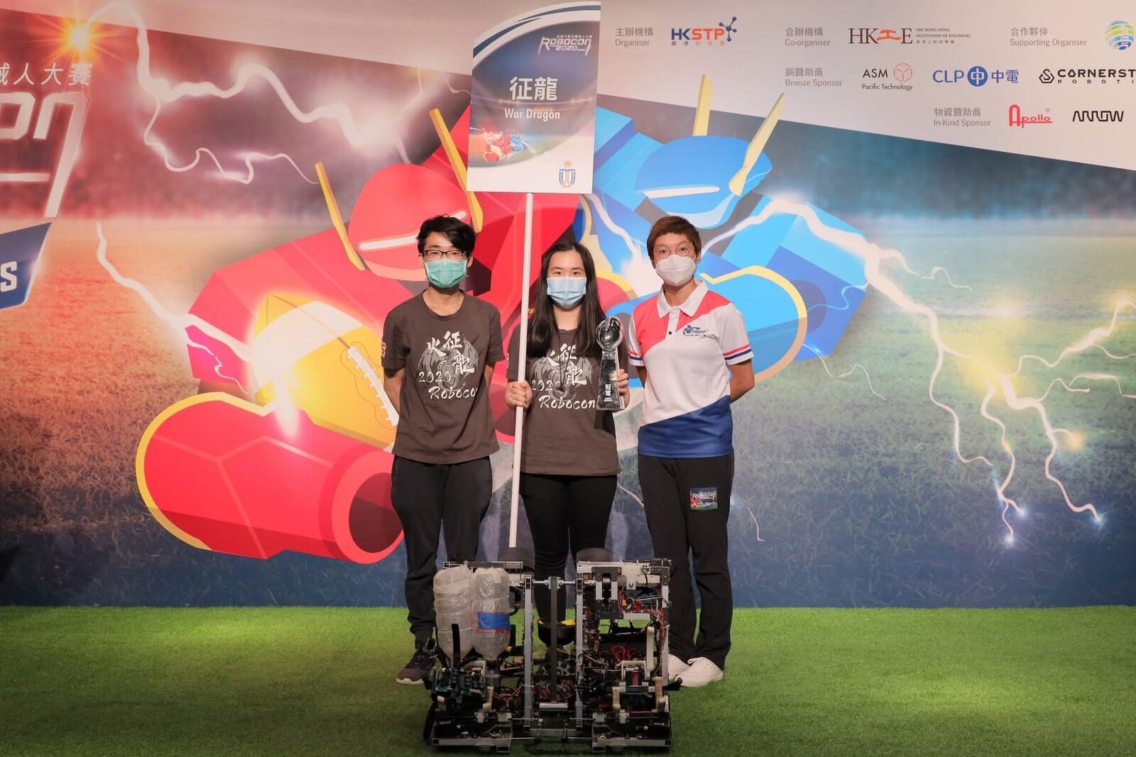 Robocon 2020 awards photo